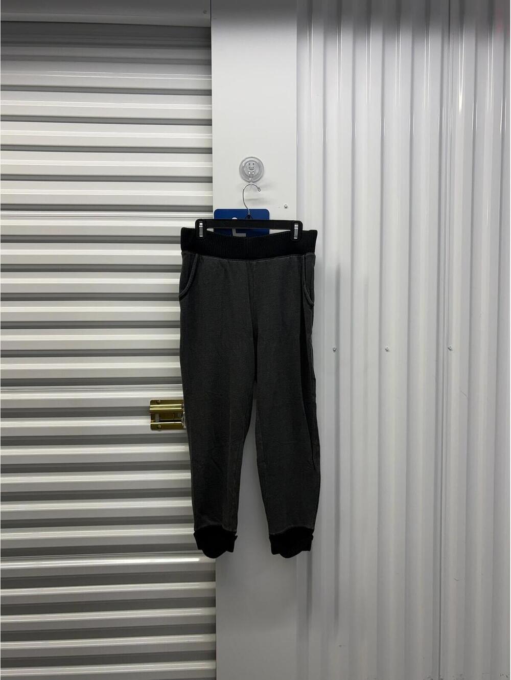 Aerie Women’s Medium Aerie Gray Jogger Sweatpants Black Detail Lounge Pants